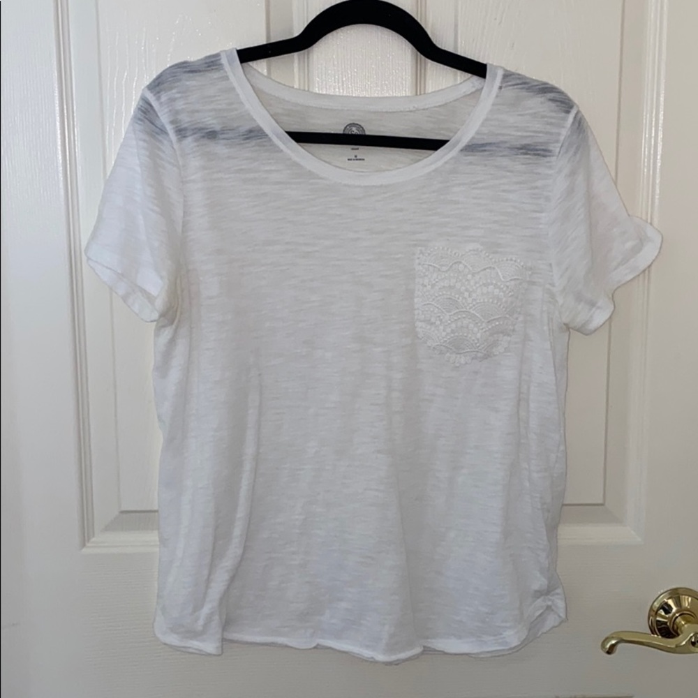 White Tee